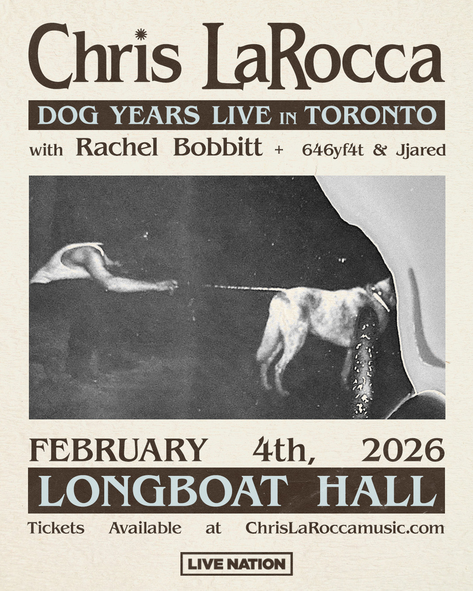 Chris LaRocca: Dog Years Live in. Toronto